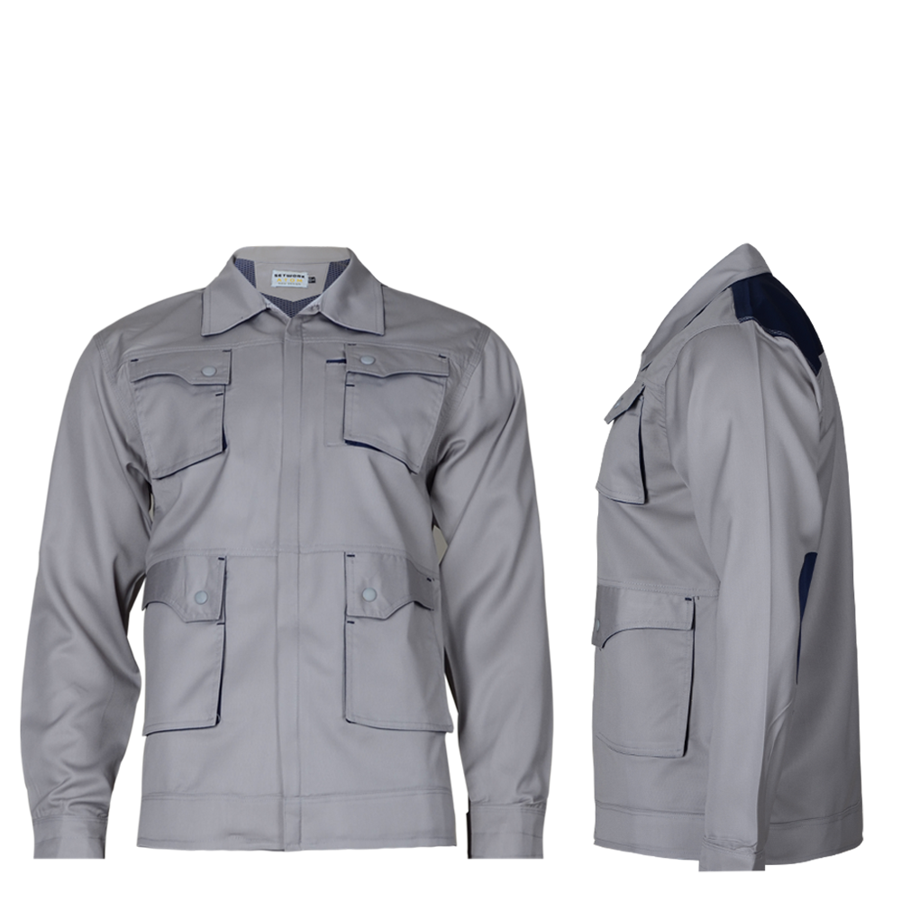 لباس کار مهندسی ست ورک اتم setwork (استخونی-نفتی)